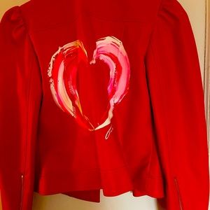 NY&Co Limited Edition Leather Jacket Sz M